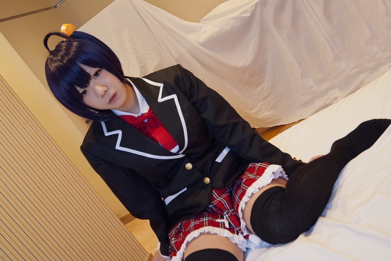 [Cosplay]  Hot Rikka Takanashi from Chuunibyou Demo Koi Ga Shitai